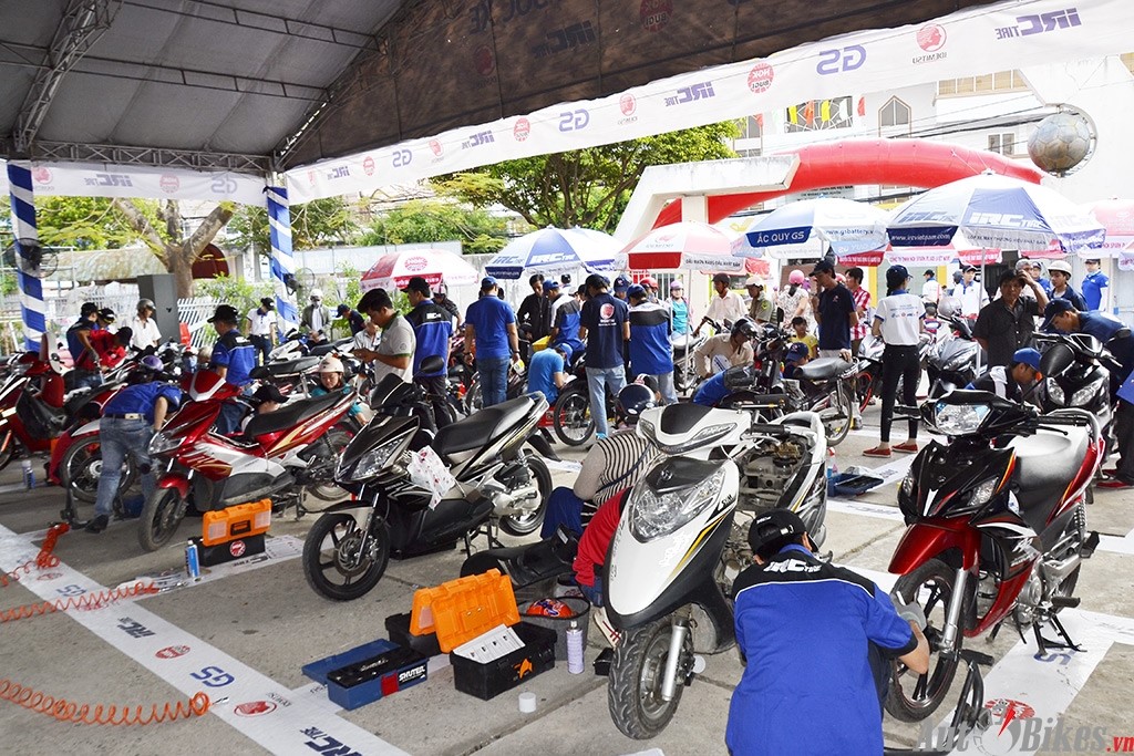 Ngày hội chăm sóc xe máy 2017: Chăm sóc xe như chính cơ thể bạn tại Tp.Long Xuyên, An Giang